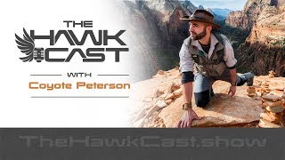 Coyote Peterson Sting and Bite Finale at Brave Wilderness  The HawkCast [upl. by Hayn]