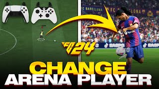 How to Change Practice Arena Player and Team in FC 24  Set any Player for Practice Arena tutorial [upl. by Ahser]