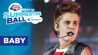 Justin Bieber  Baby Best of Capitals Summertime Ball  Capital [upl. by Ynitsed740]