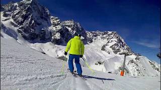 Skiing  Sulden  ITALY [upl. by Mcquillin774]