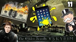 quotIk plaste per ongeluk over mijn ipad heenquot  Skyrim met Verhaaltjes 11 [upl. by Roux]