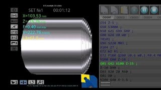 g72 cnc fanuccnc turning g72 cyclecnc g72 cycle program [upl. by Alilahk]