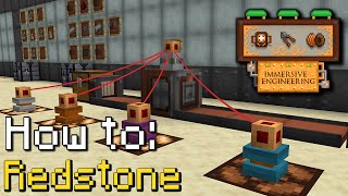 How to Immersive Engineering  Redstoning Minecraft 1165 [upl. by Anitnamaid71]