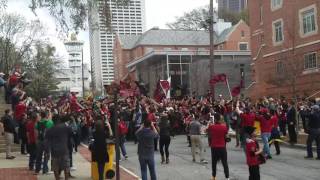 Atlanta United Supporters Groups WalkIn [upl. by Lilahk919]