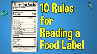 10 Rules For Reading a Food Label [upl. by Nnahaid]