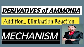 DERIVATIVE OF AMMONIA Addition of Hydroxylamine HYDRAZINE PHENYLHYDRAZINE 24DNPH MECHANISM CNG [upl. by Irehs912]