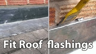 How to Install Lead Roof Flashings  Easy fit roof flashing DIY [upl. by Tingey]