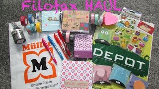 XXL Filofax Haul [upl. by Uokes]