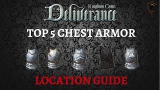 How to Get The Five Best Cuirass Armor in Kingdom Come Deliverance Chest Armor Guide [upl. by Erdnoed918]