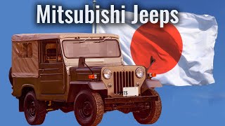 Willys Jeeps Made in Japan History of Mitsubishi Jeeps [upl. by Dyob]