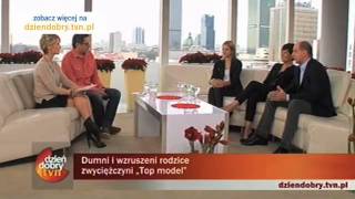 Dzień Dobry TVN  Olga Kaczyńska z rodzicami  do kogo bardziej podobna [upl. by Whitman]