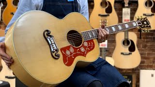 Gibson Historic Collection1957 SJ200 Antique Natural 20914006 [upl. by Atinniuq317]