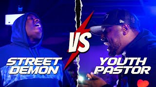 Christian Rapper vs Street Rapper in Las Vegas The Cookout  Phatt Nell vs JFence [upl. by Junno]