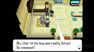 Pokemon Black Zorua Event with Celebi Gameplay [upl. by Athal]