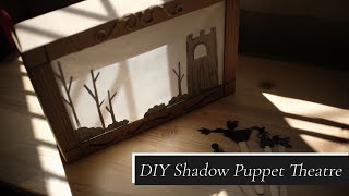 DIY SHADOW PUPPET THEATRE [upl. by Eisnyl]