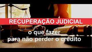 Recuperação Judicial no agro [upl. by Akcebar]