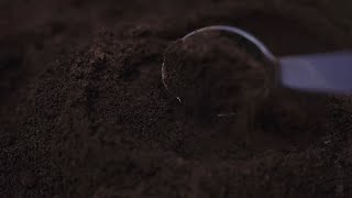 CMF technique  Coffee grounds bio composite materials making process grecipe [upl. by Aitetel]