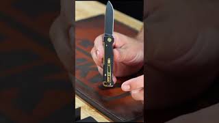 BOKER PLUS ATLAS BLACK STONEWASH BRASS [upl. by Nelra506]