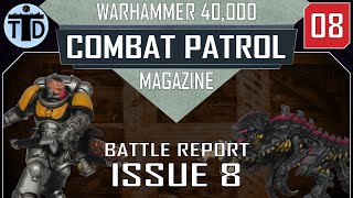 Tyranid Termagants Warhammer 40k Combat Patrol Issue 8 Review amp Battle Report [upl. by Solotsopa]