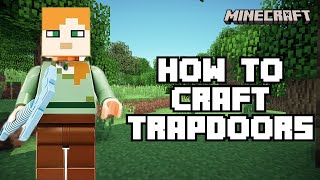 How to Craft Trapdoors on Minecraft in 2024 [upl. by Buyse]