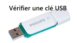 Vérifier les erreurs dune clé usb sur windows [upl. by Eirised635]