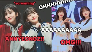 DIVE’s reactions every time YUJIN and WONYOUNG having their LITTLE moments [upl. by Slotnick]