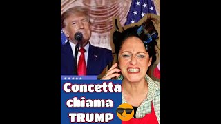 CONCETTA CHIAMA TRUMP DOPO LA VITTORIA [upl. by Benge]