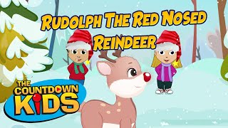 Rudolph The Red Nosed Reindeer  The Countdown Kids  Kids Songs amp Nursery Rhymes  Lyric Video [upl. by Belcher]