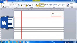 Notepad Pages Create in MS Word in Hindi  Notepad copy page kaise banaye MS Word me [upl. by Nellak968]