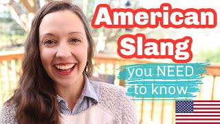 Top 14 American Slang English vocabulary lesson [upl. by Arlynne]