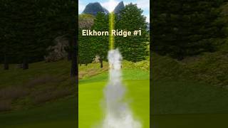 Elkhorn Ridge Hole 1 one better Eagle stinger with a 2 iron Javelin from 88 yards [upl. by Vally]