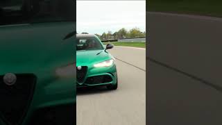 Exhaust Sound 2024 Alfa Romeo Giulia Quadrifoglio [upl. by Eyak]