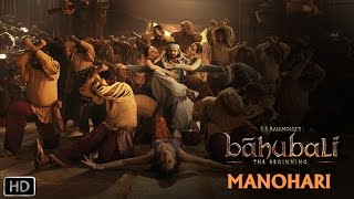 Manohari  Official Song  Baahubali  The Beginning  Prabhas Rana [upl. by Llerut581]