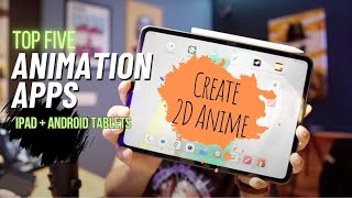 Best applications for 2D animation on tablet and phones [upl. by Pavlov]