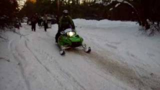 Arctic Cat ZR 1010 BIG BORE Wheelies [upl. by Ybrek]