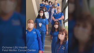 Ochsner nurses sing Amazing Grace [upl. by Eniretac471]