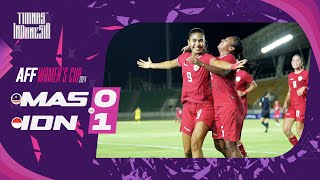 Highlights Malaysia vs Indonesia  AFF Women’s Cup 2024 [upl. by Airehc39]