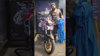 Yamaha FZ version 5 new purchase yamahafz bikelife bikelover bikerider bikeraceing biker [upl. by Ilyak]