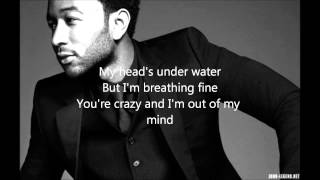 John Legend  All of Me Lyrics [upl. by Adnamra]