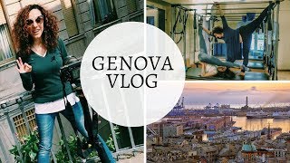 GENOVA VLOG focaccia pilates e nuovi progetti \\ VLOG VIAGGIO [upl. by Rramahs367]