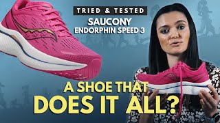 Saucony Endorphin Speed 3 Review  Tried and Tested  Runners World [upl. by Petie]