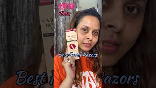 Carmesi Facial Razor Honest review  Best face razorHow to remove facial Hair at Home Face cleanup [upl. by Nrubloc]