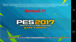 Cara Instal PES 2017 Full Crack di Android [upl. by Otxilac]