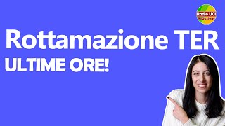 ROTTAMAZIONE TER ULTIME ORE A DISPOSIZIONE [upl. by Lantha241]