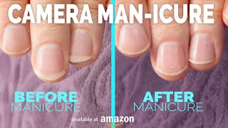 DIY Male Natural Nail Manicure Using Amazon Products [upl. by Atinid]