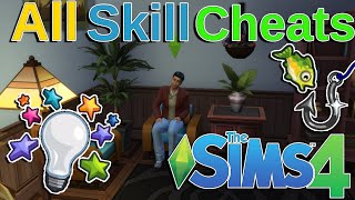 The SIms 4 Skill Cheats Full List and How to Use Them [upl. by Smoht45]