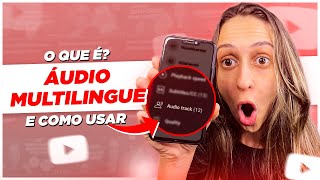 🚨NOVIDADE Seus VÍDEOS Dublados em QUALQUER IDIOMA no Youtube  ÁUDIO MULTILÍNGUE  Como usar [upl. by Akinert588]