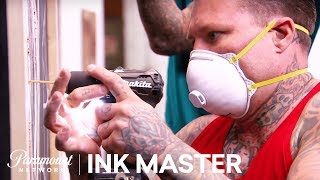 Drill Baby Drill Flash Challenge Preview  Ink Master Shop Wars Season 9 [upl. by Eanrahs380]