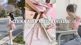 ♡ Morning routine for a 1015 year old school routine step by step [upl. by Odab]