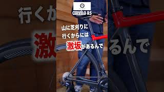 【60秒でバイク紹介  81】冷蔵庫の余ったもので作ったバイクが結構走る件cervélo R5【ビチアモーレ立川店】 shorts ロードバイク [upl. by Arabele587]